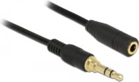 Delock 3,5 mm 3-tűs apa - 3,5 mm 3-tűs anya hosszabbító kábel (2m)