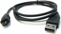 SJCAM USB Type-A apa - microUSB apa Adat és töltő kábel - Fekete
