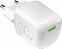 SBS Puro GaN USB-C Hálózati töltő - Fehér (30W)