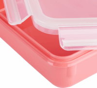 Emsa CLIP & CLOSE Color Műanyag ételtároló készlet (4 db / csomag)
