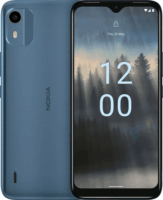 Nokia C12 2/64GB Dual SIM Okostelefon - Cián + Domino Quick SIM kártya csomag