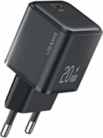 Usams CC183TC01 Mini 1x USB Type-C Hálózati töltő - Fekete (20W)