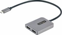 Startech MST14CD122HD USB-C apa - 2x HDMI anya Adapter