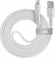 RivaCase Rivapower PS6008 WT12 USB-A apa - Lightning apa 2.0 Adat és töltőkábel - Fehér (1.2m)