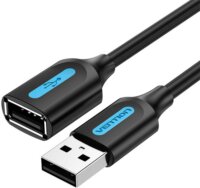 Vention CBIBJ USB-A apa - USB-A anya hosszabbító kábel - Fekete/Kék (5m)