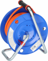 Brennenstuhl 230V Hosszabbítós kábeldob 2 aljzatos 25m - Kék/Narancssárga