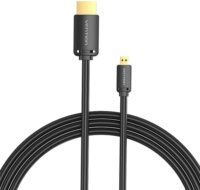 Vention AGIBH Micro HDMI - HDMI Kábel 2m - Fekete