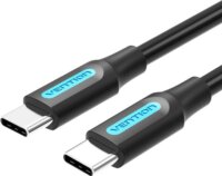 Vention COSBD USB Type-C apa - USB Type-C apa 2.0 Adat és töltő kábel - Fekete (0.5m)