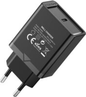Vention FADB0-EU 1x USB Type-C Hálózati töltő - Fekete (20W)