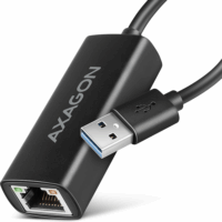 Axagon ADE-AR USB-A 3.2 - Gigabit Ethernet adapter - Fekete