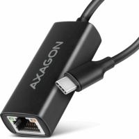 Axagon ADE-ARC USB-C - Gigabit Ethernet adapter - Fekete