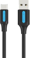Vention COKBG USB Type-A apa - USB Type-C apa 2.0 Adat és töltő kábel - Fekete/Kék (1.5m)