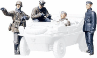 Tamiya 35253 Német Páncélos Hadosztály Frontline felderítő csapat műanyag összeépíthető makett (1:35)