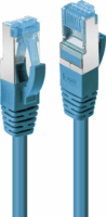 Lindy Cat6A S/FTP Patch kábel 7.5m - Kék