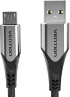 Vention COAHC USB-A apa -USB Micro-B apa 2.0 Adat és töltő kábel - Szürke (0,25m)