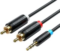 Vention BCLBK 3.5mm Jack apa - 2x RCA apa Kábel (8m)