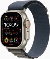 Apple Watch Ultra 2 GPS + Cellular (49mm) Okosóra - Titántok Kék Alpesi pánttal (S)