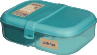 Sistema 2167502 Műanyag ételtároló doboz 1,1L - Zöld