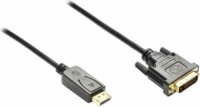 Good Connections DP-DVI5 Displayport - DVI-D Kábel 5m - Fekete