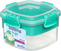 Sistema 21320 Snacks TO GO Műanyag ételtároló 0,4L - Zöld
