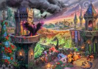 Schmidt Spiele Thomas Kinkade Studios Maleficent - 1000 darabos puzzle