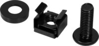 Logilink AC113 19" M6 Szerelőkészlet RACK szekrényhez - Fekete (20 db / csomag)