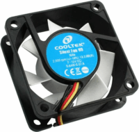 Cooltek CT60BW Silent Fan 60mm Rendszerhűtő - Fekete