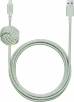 Native Union USB-A apa - Lightning apa 2.0 Adat és töltő kábel - Zöld (3m)