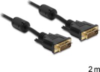 Delock Cable DVI-D 24+1 male > male 2 m