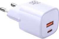 Mcdodo CH-0155 USB-A / USB-C Hálózati töltő - Lila (33W)