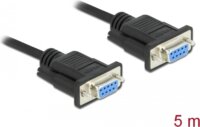 Delock 87784 VGA - VGA Kábel 5m - Fekete