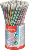 Maped Black'Peps Glitter Deco grafitceruza készlet (72 db / csomag)