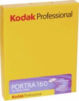 Kodak Portra 160 (ISO 160 / 4 x 5") Professzionális Színes negatív film (10 db / csomag)