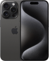 Apple iPhone 15 Pro 128GB Okostelefon - Fekete Titánium