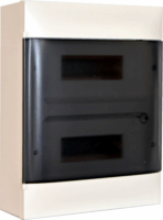Legrand 135212 PractiboxS Falon kívüli 2x12 modulos lakáselosztó szekrény