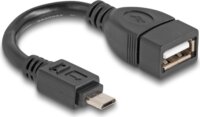 Delock 83018 Micro USB Type-B apa - USB Type-A anya OTG Adapter