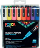 Posca UNI PC-3M Dekormarker készlet - Vegyes színek (16 db / csomag)