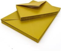 Pukka PadGold Szilikonos (114x162mm) C6 boríték sárga (25 db / csomag)