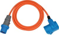 Brennenstuhl 1132910525 230V Kemping CEE derékszögű hosszabbító kábel 3m - Narancssárga