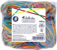 Victoria Facility Postázógumi 60x2mm vegyes színű (0.5 kg)