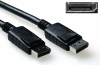 ACT AK3978 DisplayPort 1.2 - DisplayPort 1.2 Kábel 1m - Fekete
