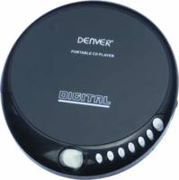 Denver DM-24 Discman Hordozható CD lejátszó - Fekete