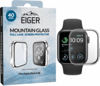 Eiger Mountain Apple Watch 4/5/6 Tok + kijelzővédő - Átlátszó (40mm)