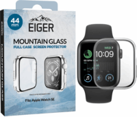 Eiger Mountain Apple Watch 4/5/6 Tok + kijelzővédő - Átlátszó (44mm)