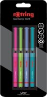 Rotring Liner Tűfilc készlet - Vegyes színek (4 db / csomag)