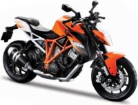 Maisto KTM 1290 Super Bike motor fém modell narancssárga (1:12)