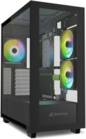 Sharkoon Rebel C60 RGB Számítógépház - Fekete