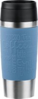 Emsa Travel Mug Classic 360ml Termosz - Világoskék/Inox