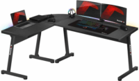 Huzaro Hero 6.0 Gamer asztal RGB LED világítással - Fekete