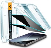 Spigen EZ FIT GLAS.tR Apple iPhone 15 Pro Max Edzett üveg kijelzővédő (2db)